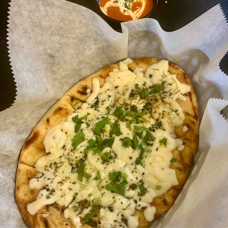 Savor our fresh naan